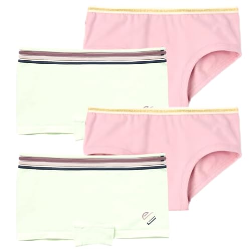 Image of TuddyBuddy Girl's 100% Cotton Graphic Prints Briefs /Panty /Underwear /Panties, Multicolor