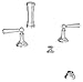Newport Brass 2459/ORB Newport Brass 2459 Sutton Double Handle Widespread Bidet Faucet with Vacuum Breaker and Metal Lever Handles