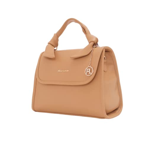 Sac à main pour femme marron clair idéal pour vos journées de travail
