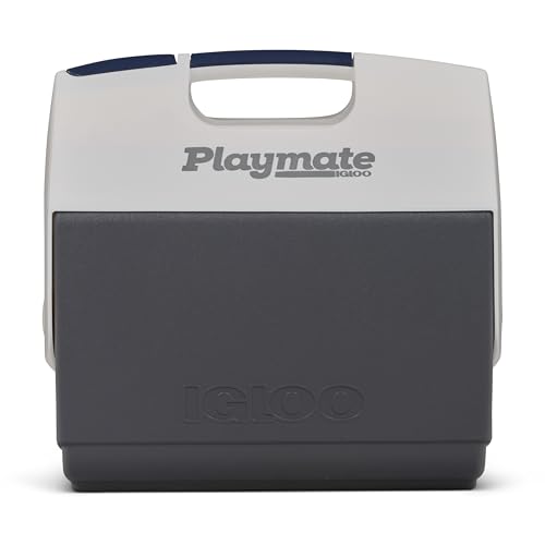 Igloo Playmate Elite 16 Qt Cooler, Carbonite | Insulated Ice Chest, Holds 30 Cans, Tent-Top Design, Push-Button Lid, Molded-In Carry Handle - image 8
