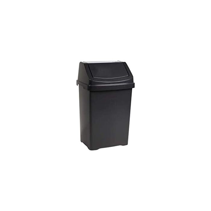 Buy M1SS 8L/25L/50L Litre Plastic Swing Bin Waste Recycle Dustbins