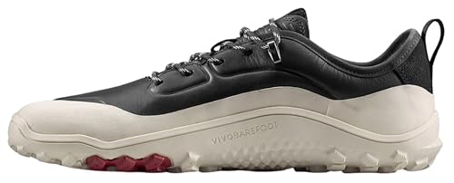Image of Vivobarefoot Men's Tracker Leather All Terrain Low Hiking Shoe