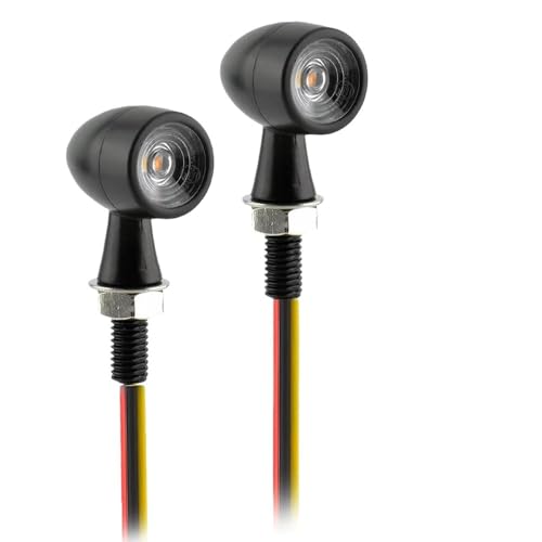 Luz trasera de freno y señal de giro para motocicleta intermitente DRL de 12V