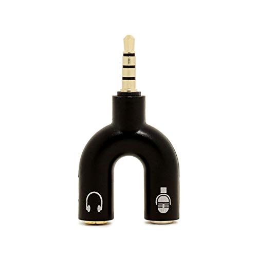 Kit splitter audio stereo per cuffie, jack audio