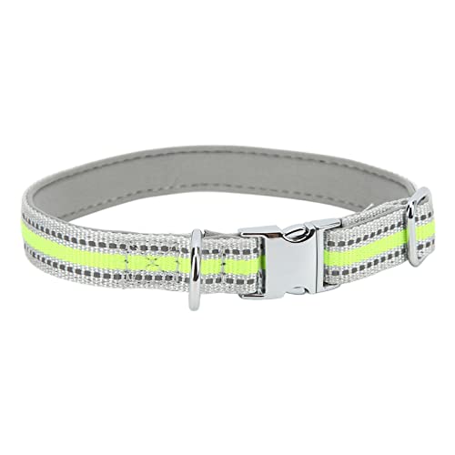 Collar ajustable para perro talla S en nailon reflectante miniatura 6