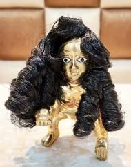 HC- Laddu Gopal Wig Sringar Crawley Type/Krishna Idol Wig sringar According to Idol Size Variation (4 cm)-image-35