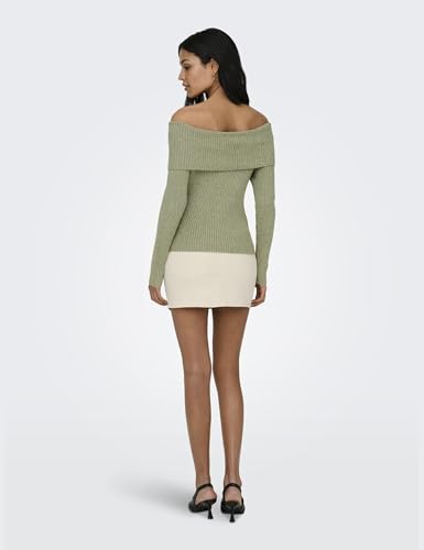 ONLY Onlkatia Ls Off Shoulder KNT Noos – Ansicht 4