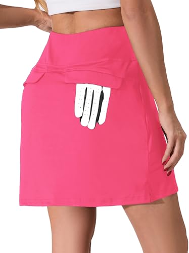 Oyamiki Golf Skirts High Waisted Lightweight Running Athletic Tennis Skorts for Women Casual Summer with 4 Pockets2
