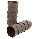 weiß lasierte profilbretter Behälter: balkon-blumentopf, geeignet für einkaufszentren, hausgartenbau, balkon-gemüsegarten, blumengarten-kindergartenproduktion.