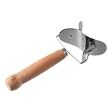 couponhub Stainless Steel Large Dumpling Skin Dough Circle Roller Machine Cutters Home Baking Maker Kitchen Pie Pizza Pastry Rolling Tools