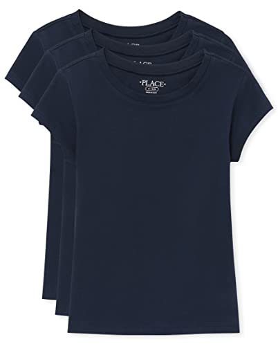 Image of The Children's Place Girls Basic Short Sleeve Layering Tee