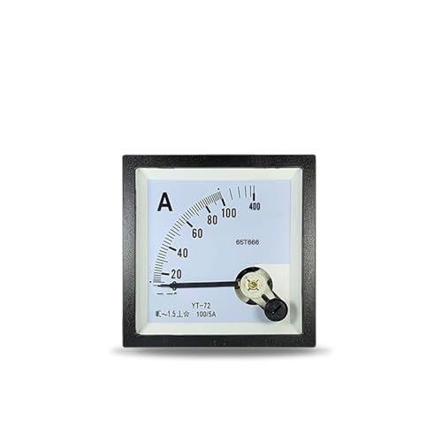 Compteur de courant YT72 haute visibilité avec cadran à aiguille 4 fois 750B
