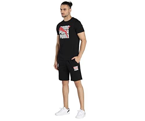 Image of Puma Men's Cotton Regular Fit T-Shirt