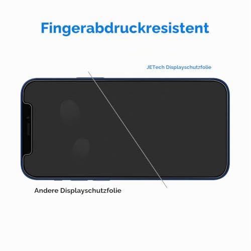 JETech Schutzfolie für iPhone 12/12 Pro, 3 Stück – Ansicht 6