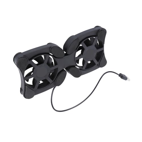 Base para portátil refrigerante plegable con ventiladores USB miniatura 7
