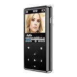 Reproductor MP3 MP4 con pantalla de 1.8 pulgadas, inalámbrico 5.0, radio FM, altavoz HD. Reproductor de música portátil para deportes. Calidad de sonido superior: disfruta de música sin pérdidas con el reproductor MP3 MP4 LYEAA compatible con una amplia gama de formatos de audio, incluyendo MP3, WAV y FLAC para la mejor experiencia auditiva.