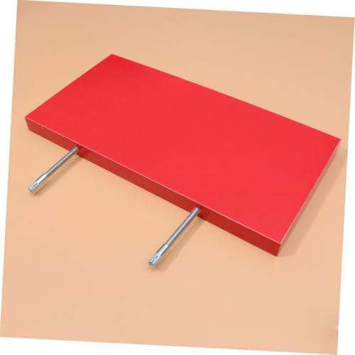 Étagère murale invisible rouge VALICLUD en plastique pour salon