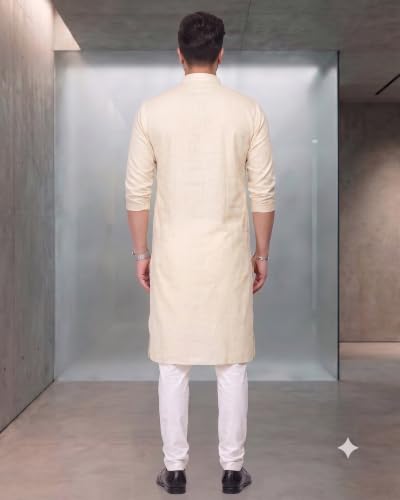 Image of Men's Digital Printed Kurta for Festival