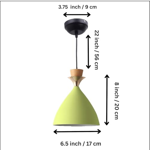 Image of Triple Dome Moss Green Aluminium Hanging Pendant Light - Modern Antique Ceiling Lamp, Adjustable Drop, E-27 Holder, (Bulb is not Included) Pack of 3