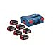 Produktbild Bosch Professional 18V System Akku Set: 6X GBA 18V 4.0Ah (inkl. Einlage für Starter-Sets, in L-BOXX)