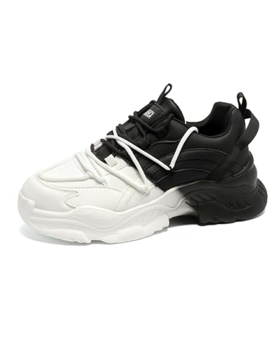 Niepce Inc Streetwear Fashion Platform Chunky Sneakers for Men