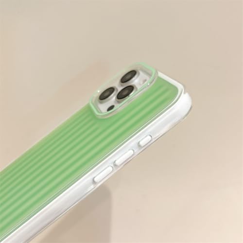 Coque translucide pour iPhone 12 Pro arrière mat antichoc et anti-traces vert clair