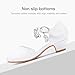Furdeour Kids Dress Up Shoes Girls Sandals White Size 2 Sparkly High Heels Big Kid Part Dress Shoes Size 2 Flower Girl Princess Wedding Birthday(2902PUWhite 2)