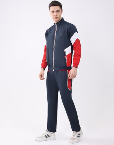 Image of Monte Carlo Men's Regular Fit Round Neck Full Sleeve Solid Tracksuit | Warm Soft Material | Stylish Comfort Fit | Perfect Sports and Casual Winter Wear for Men (Pack Of 1)