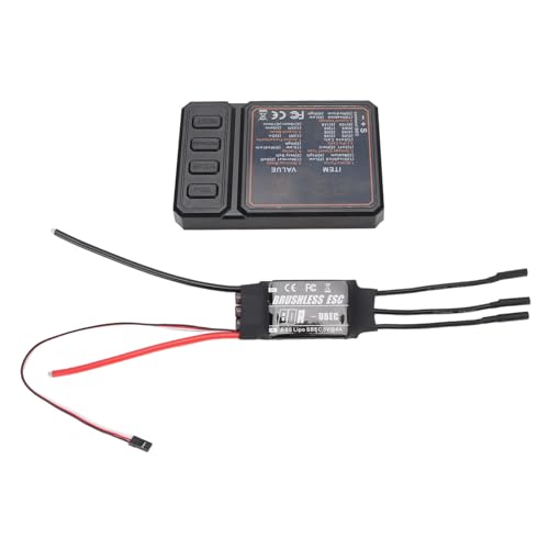 Controlador de velocidad ESC 80A programable para mejorar tu coche RC 4