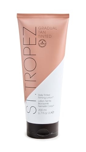 St.Tropez Gradual Tan Tinted Daily Firming Body Lotion, Hydrating Fake Tan Moisturizer, Vegan, Natural & Cruelty Free, 6.7 Fl Oz