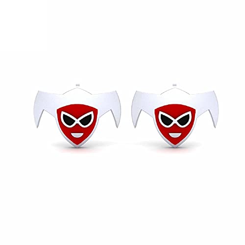 Boucles d'oreilles Harley Quinn en argent 925, le cadeau idéal