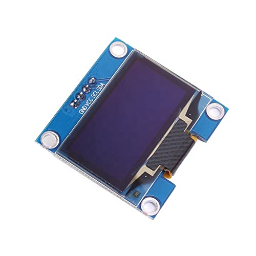Techtonics 1.3 Inch I2C IIC OLED 4 pin LCD Module 4pin (with GND VCC)-Blue-image-43