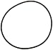 Pentair WC9-3 Black O-Ring Replacement for Select Sta-Rite Pool and Spa Cartridge Filters