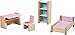 Produktbild HABA 303841 - Little Friends  Puppenhaus-Möbel Jugendzimmer | Mit Bett, Schreibtisch, Stuhl und Regal | Passend für alle Little Friends-Puppenhäuser