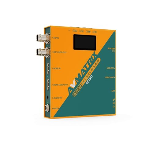 LILLIPUT AVMATRIX SE2017 3G-SDI/HDMI Streaming Encoder/Recorder