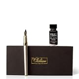 Château Avant Fountain Pen Set | Refillable Grey...