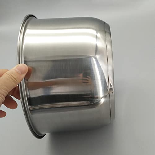 Cabilock Arrocera interior olla de repuesto olla antiadherente olla de arroz olla interior olla de arroz olla interior olla de acero inoxidable accesorios para cocina de arroz 4L