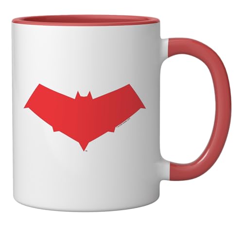 Mug Cerámico Batman Red Hood Rojo/Blanco miniatura 2
