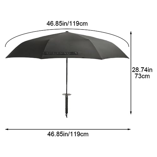 Paraguas de parasol plegable resistente viento para trayectos urbanos 7