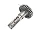 35T Output Gear Shaft Compatible with Automotive Motorcycle Parts for 200CC Go Kart Dune Buggy