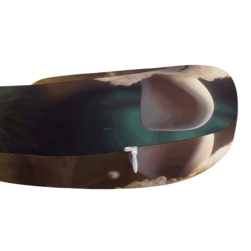 Almohada memory foam cervical tamaño 30 cm miniatura 4