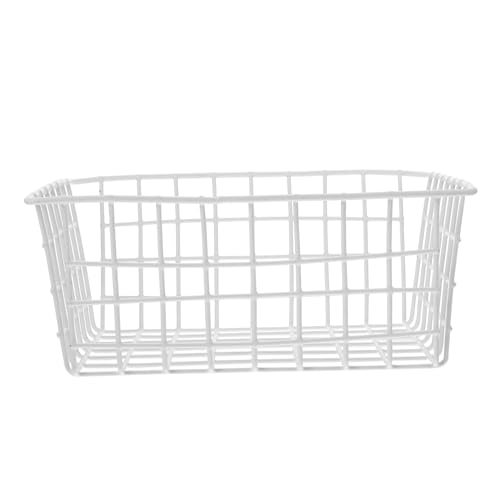 STOBAZA Chest Freezer Organizer Basket Food Storage Bin for Fruits Vegetables for Refrigerator Organization Efficient Space Utilization