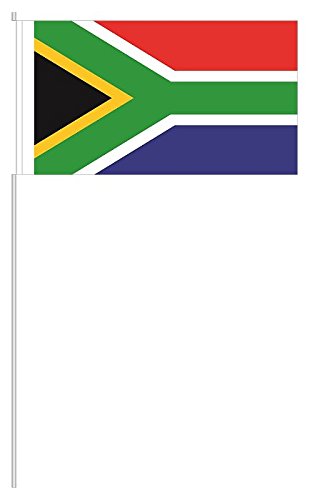 Preisvergleich Produktbild partydiscount24 10 x Papierfähnchen Südafrika