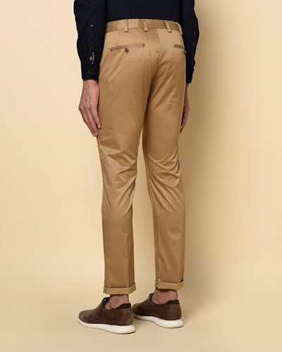 Image of Blackberrys Men's Cotton Blend Regular Casual Trousers