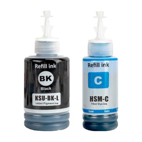 Encre E-HSM-Y jaune 70ml pour éviter les pannes de réservoir sur M5071F