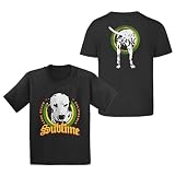 Sublime Men's Lou Dog 2-Sided Logo T-Shirt Black Large | Officially Licensed Merchandise
