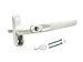 Price comparison product image White Inline Window Handle UPVC Double Glazing Key Locking Universal
