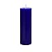 Zest Candle Pillar Candle, 2 by 6-Inch, Blue