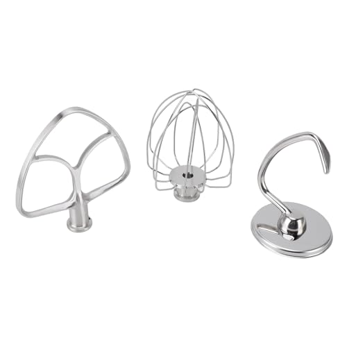 Batidor plano y accesorios de acero inoxidable para repostería en casa 3