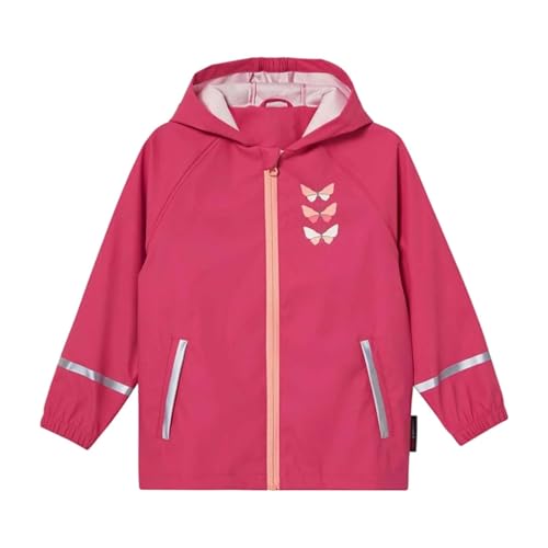 Genérico Impermeables para Niños y Niñas de Jardín a Primaria Chaqueta con Capucha para Lluvia Uso Diario Escolar y Vacaciones (3-4)